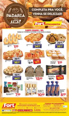 Pré-Visualização do folheto "Fort Atacadista ofertas Padaria" da loja Fort Atacadista válido a partir de 17/10/2026