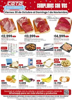 Vista previa del folleto de la tienda Coto válido desde el 30/10/2026 