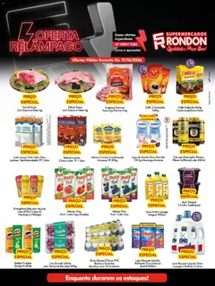 Pré-Visualização do folheto "Supermercados Rondon ofertas do Dia" da loja Supermercados Rondon válido a partir de 17/10/2026