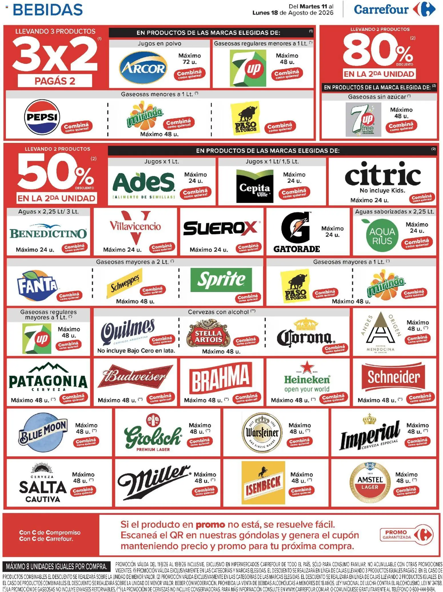 Vista previa del folleto de la tienda Carrefour válido desde el 11/08/2026 