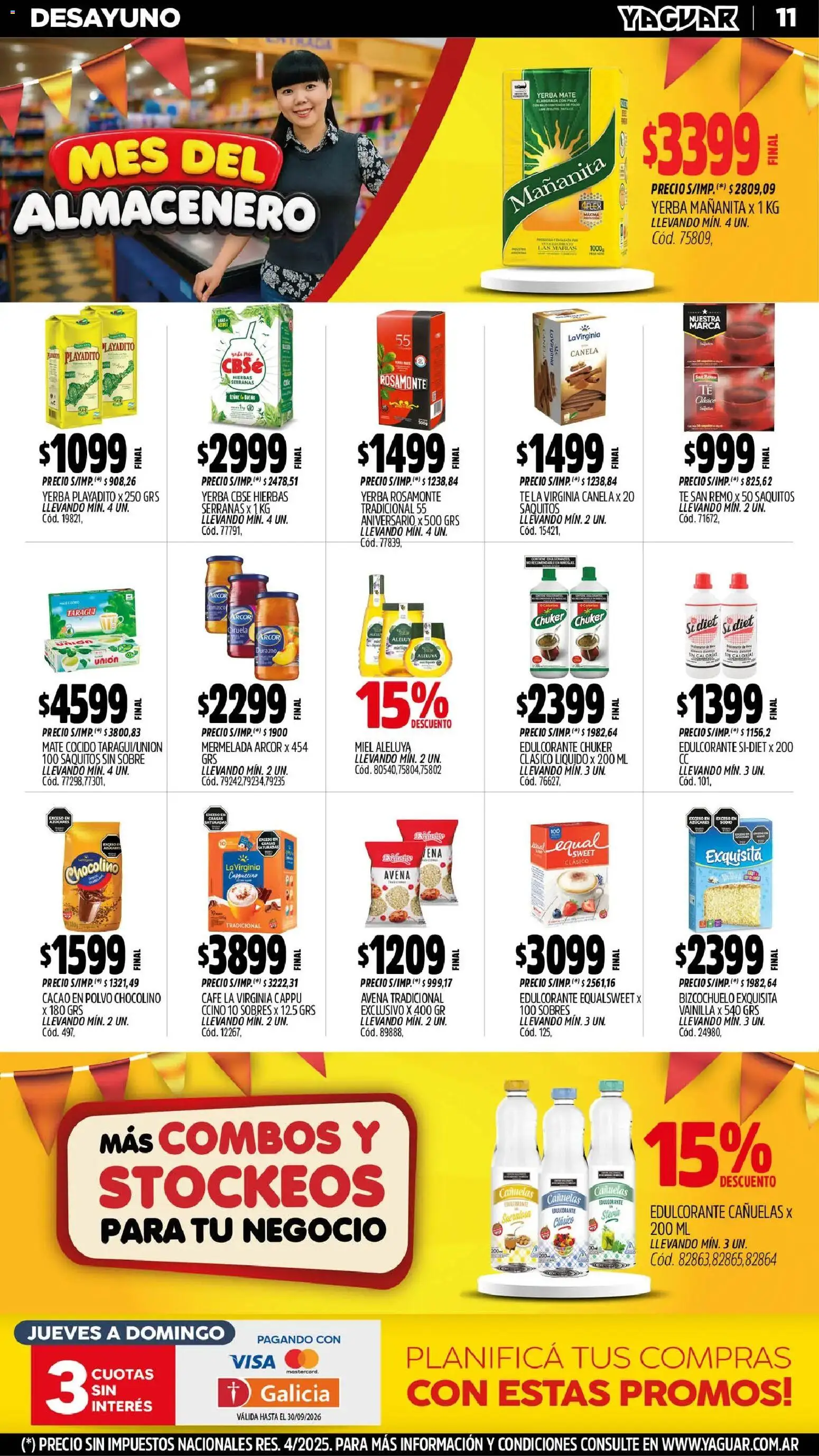 Vista previa del folleto de la tienda Yaguar válido desde el 31/08/2026 