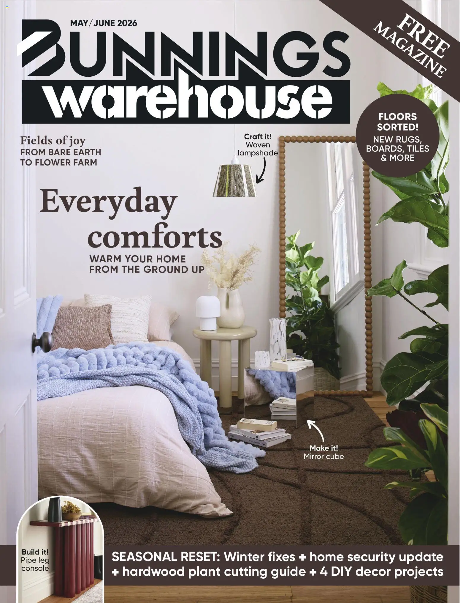 Preview of catalogue Bunnings Magazine May/June 2026 from shop Bunnings Warehouse valid 01/05/2026