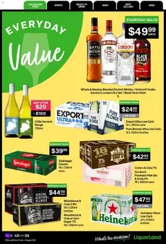 Preview of catalogue Liquorland catalogue from shop Liquorland valid 20 Jul 2026