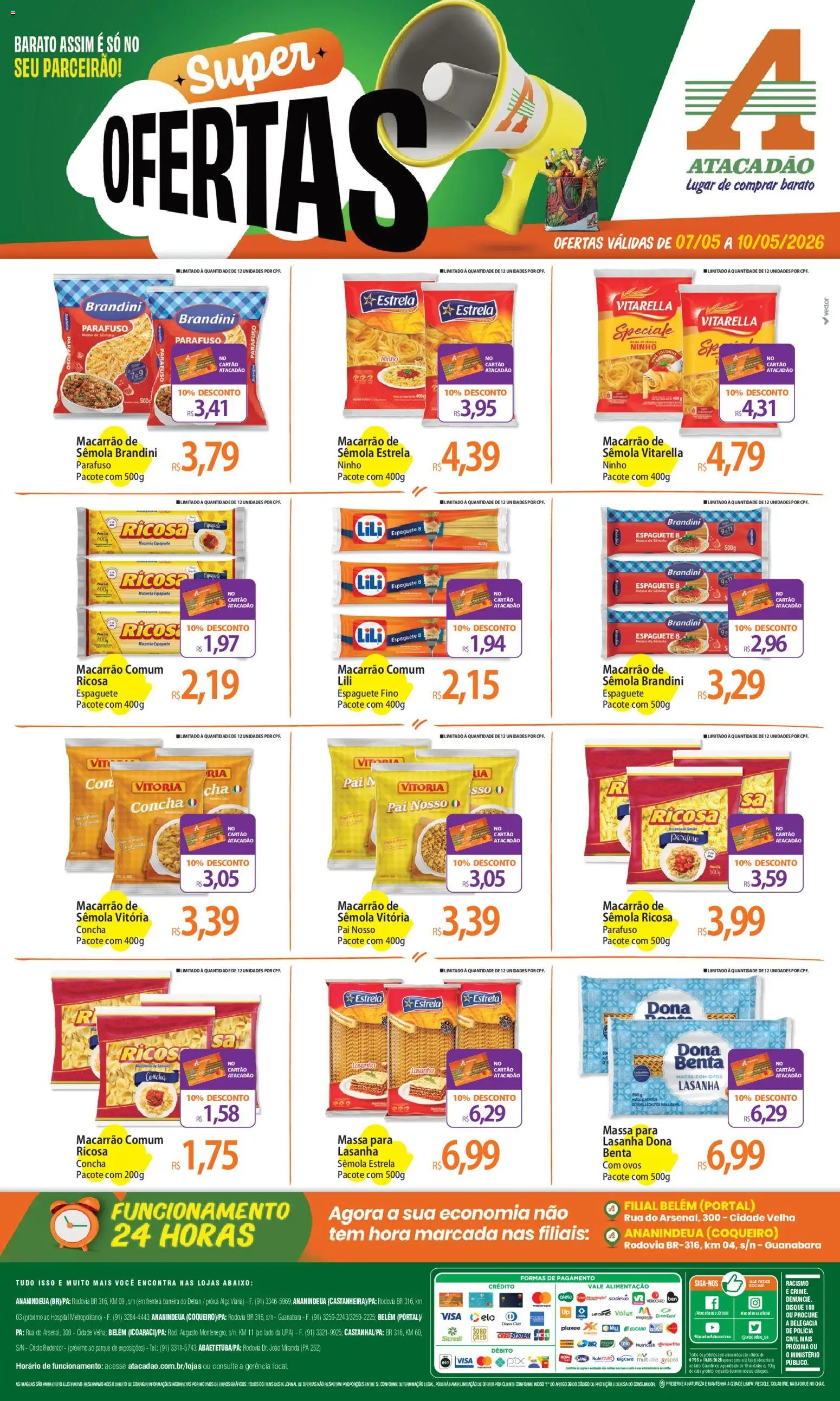 Pré-Visualização do folheto "Atacadão ofertas - PA" da loja Atacadão válido a partir de 07/05/2026