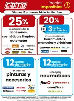 Vista previa del folleto de la tienda Coto válido desde el 18/09/2026 