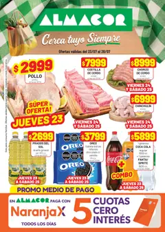 Vista previa del folleto de la tienda Almacor válido desde el 23/07/2026 