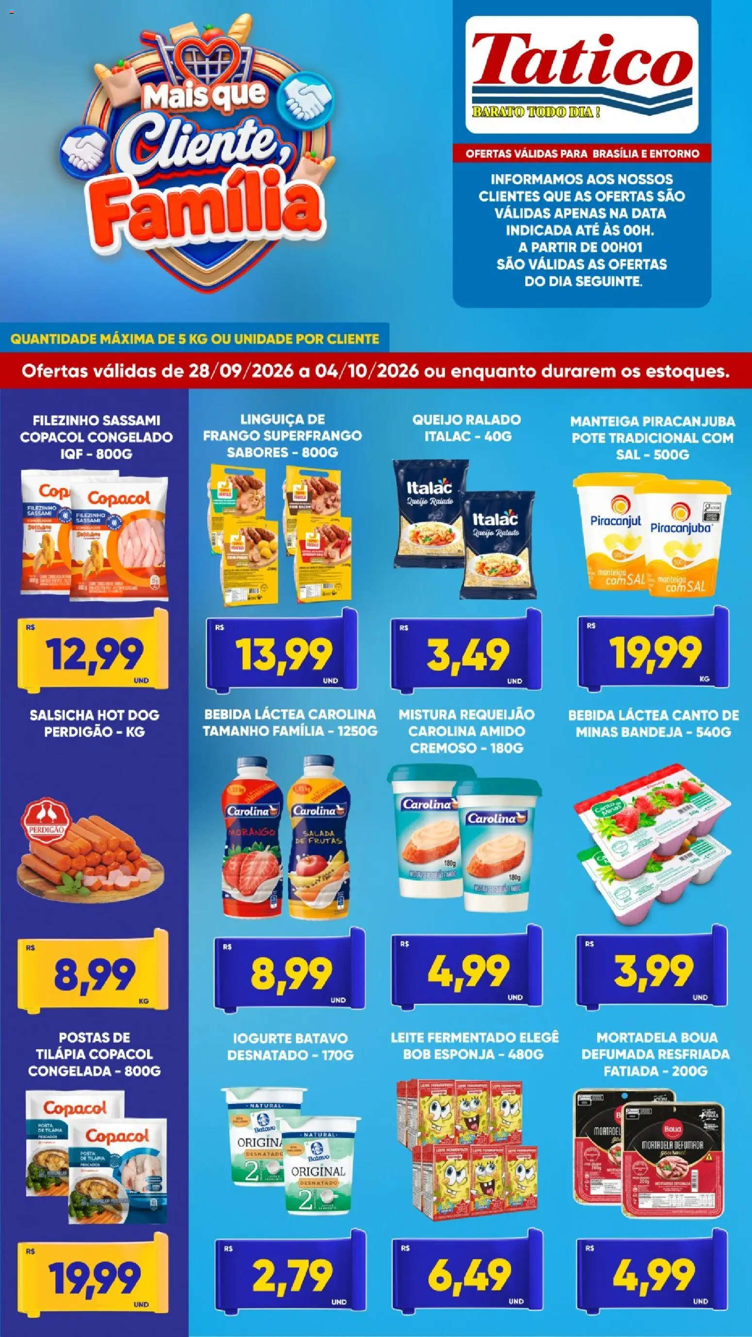 Pré-Visualização do folheto "Tatico - Ofertas da semana" da loja Tatico válido a partir de 28/09/2026