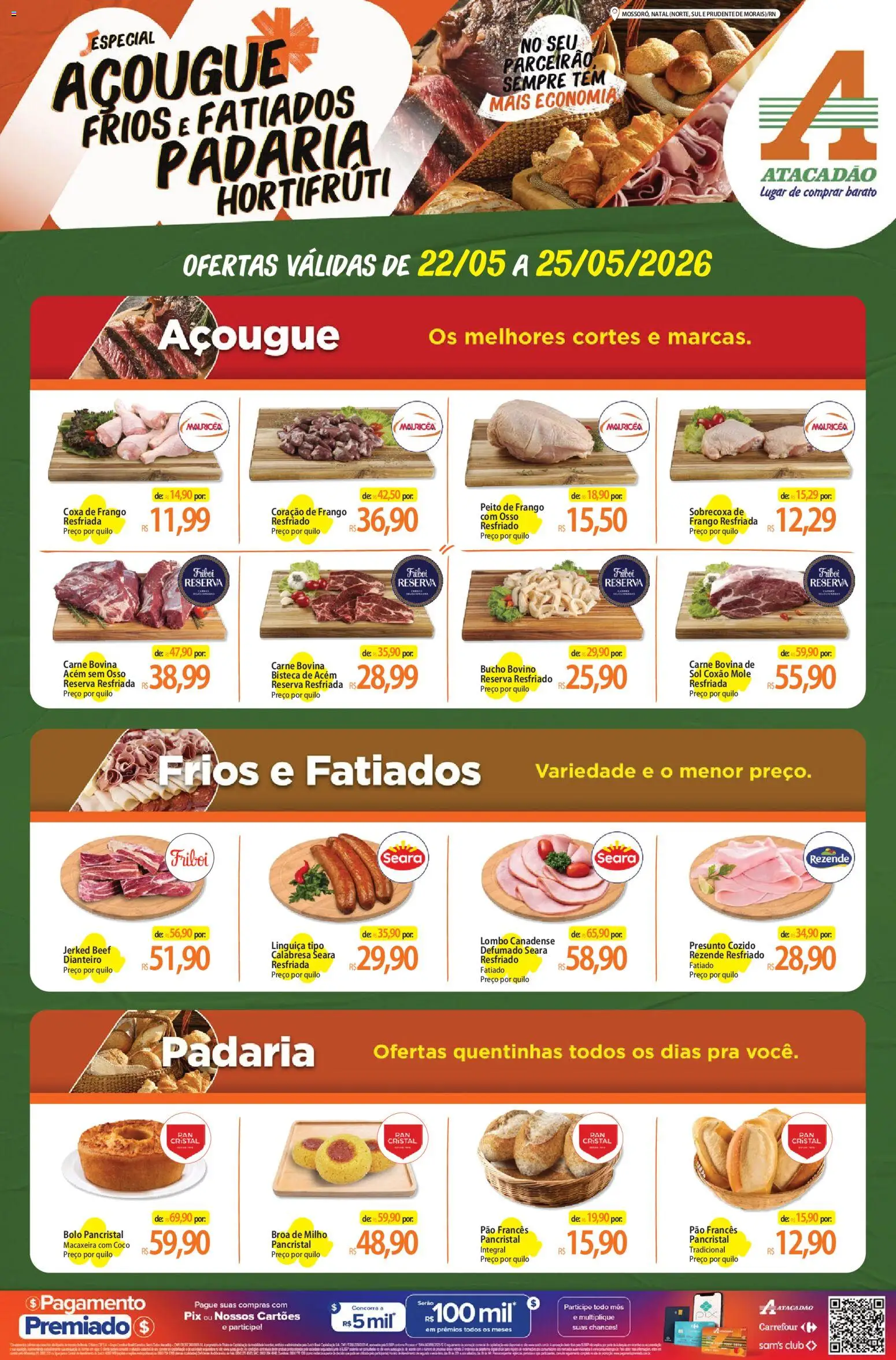 Pré-Visualização do folheto "Atacadão ofertas - RN" da loja Atacadão válido a partir de 22/05/2026