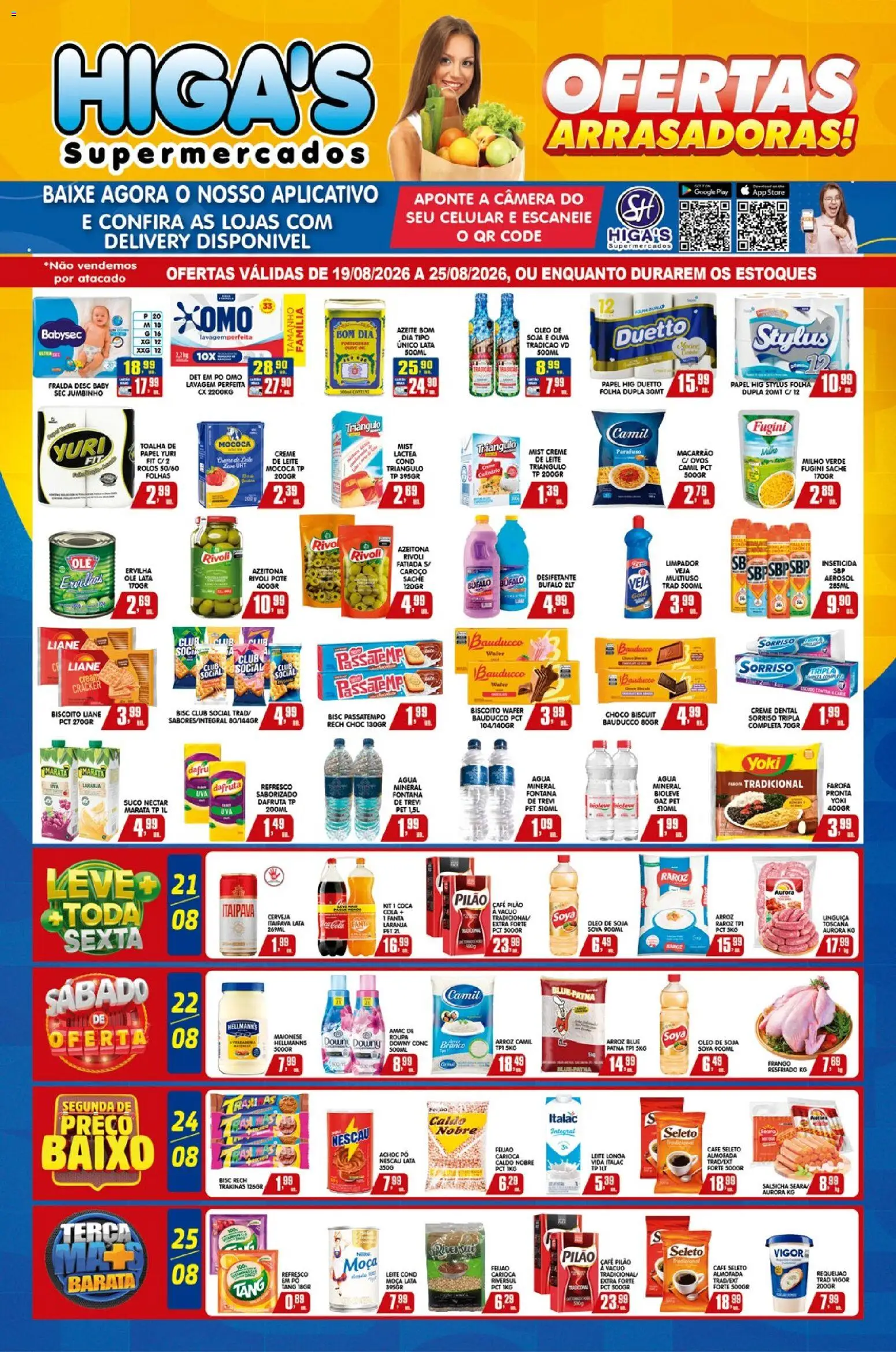 Ofertas Higa's Supermercado até 25/08/2026. - Página 1