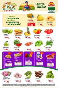 Pré-Visualização do folheto "Assaí Atacadista ofertas - SP" da loja Assaí Atacadista válido a partir de 25/08/2026