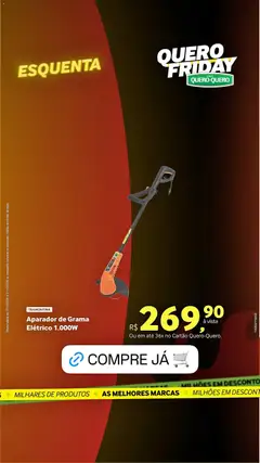 Pré-Visualização do folheto "Lojas Quero-Quero Quero Friday" da loja Lojas Quero-Quero válido a partir de 27/10/2026