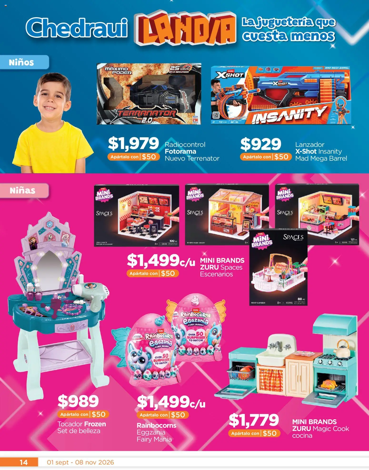 Vista previa las ofertas de la tienda Chedraui - Chedraui folleto Llegan los porti ofertones desde el 01/09/2026 