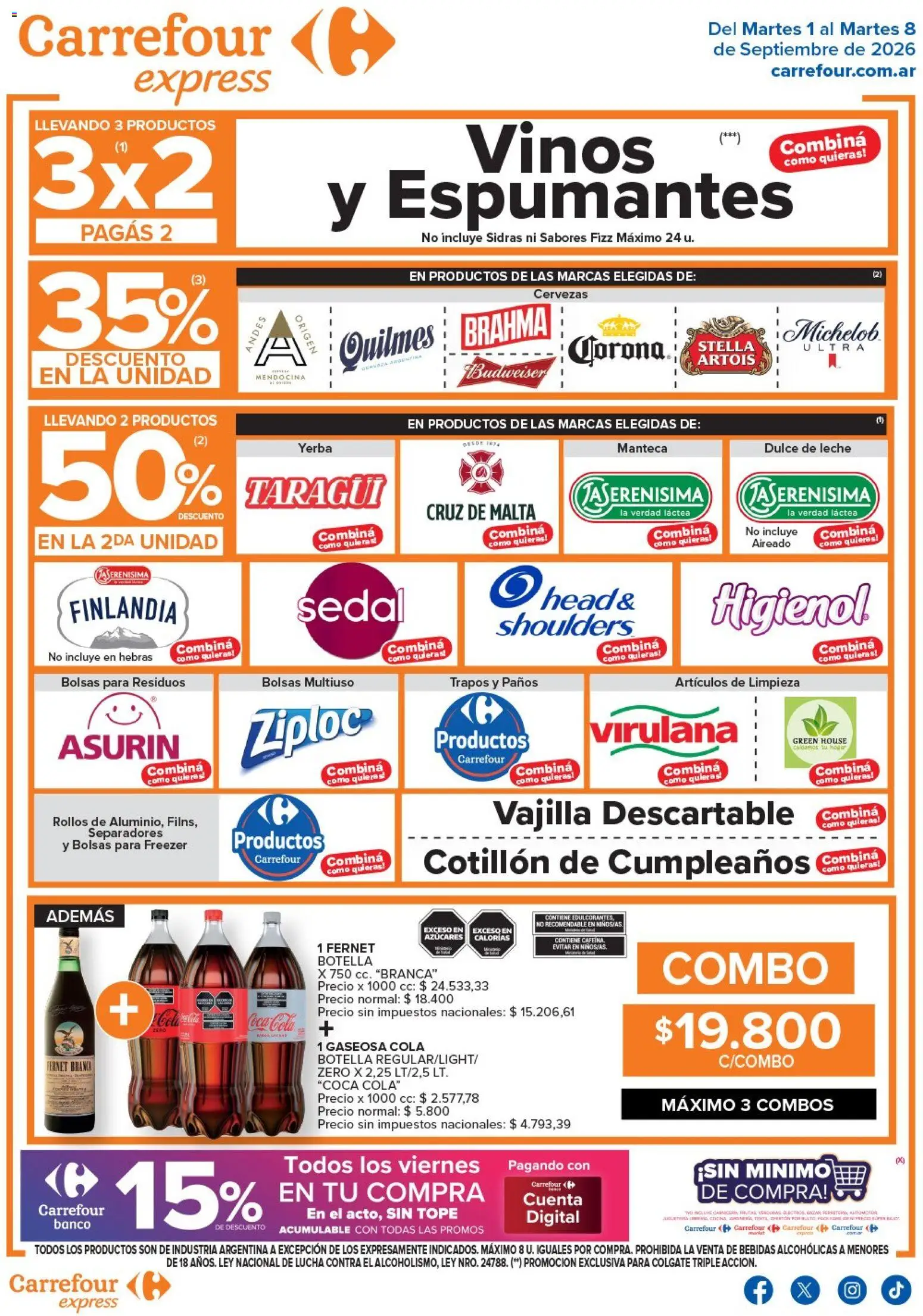 Vista previa del folleto de la tienda Carrefour válido desde el 01/09/2026 