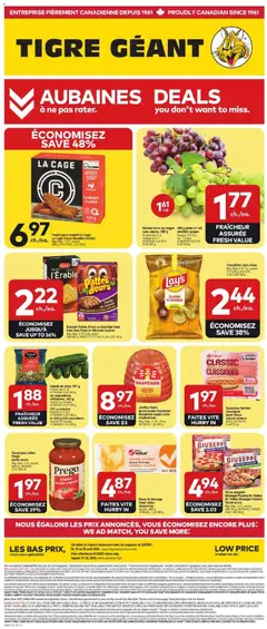 Preview of leaflet Giant Tiger weekly flyer / circulaire from shop Giant Tiger is valid from Aug 19, 2026