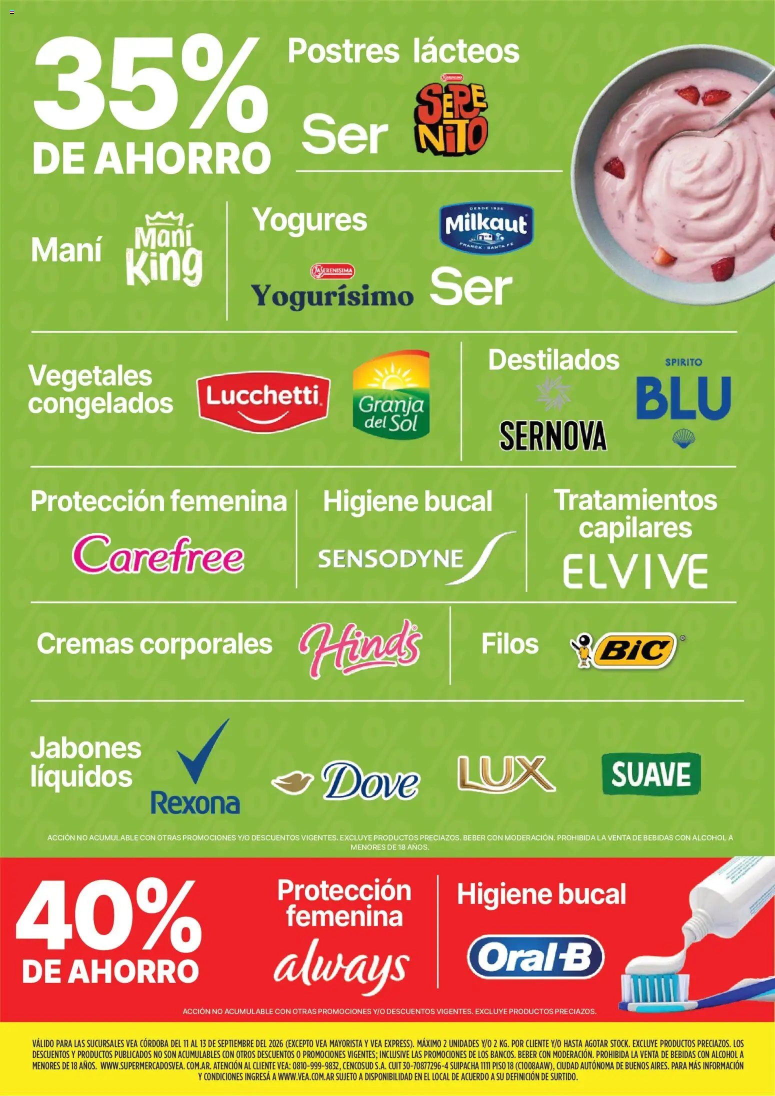 Vista previa del folleto de la tienda Vea válido desde el 11/09/2026 