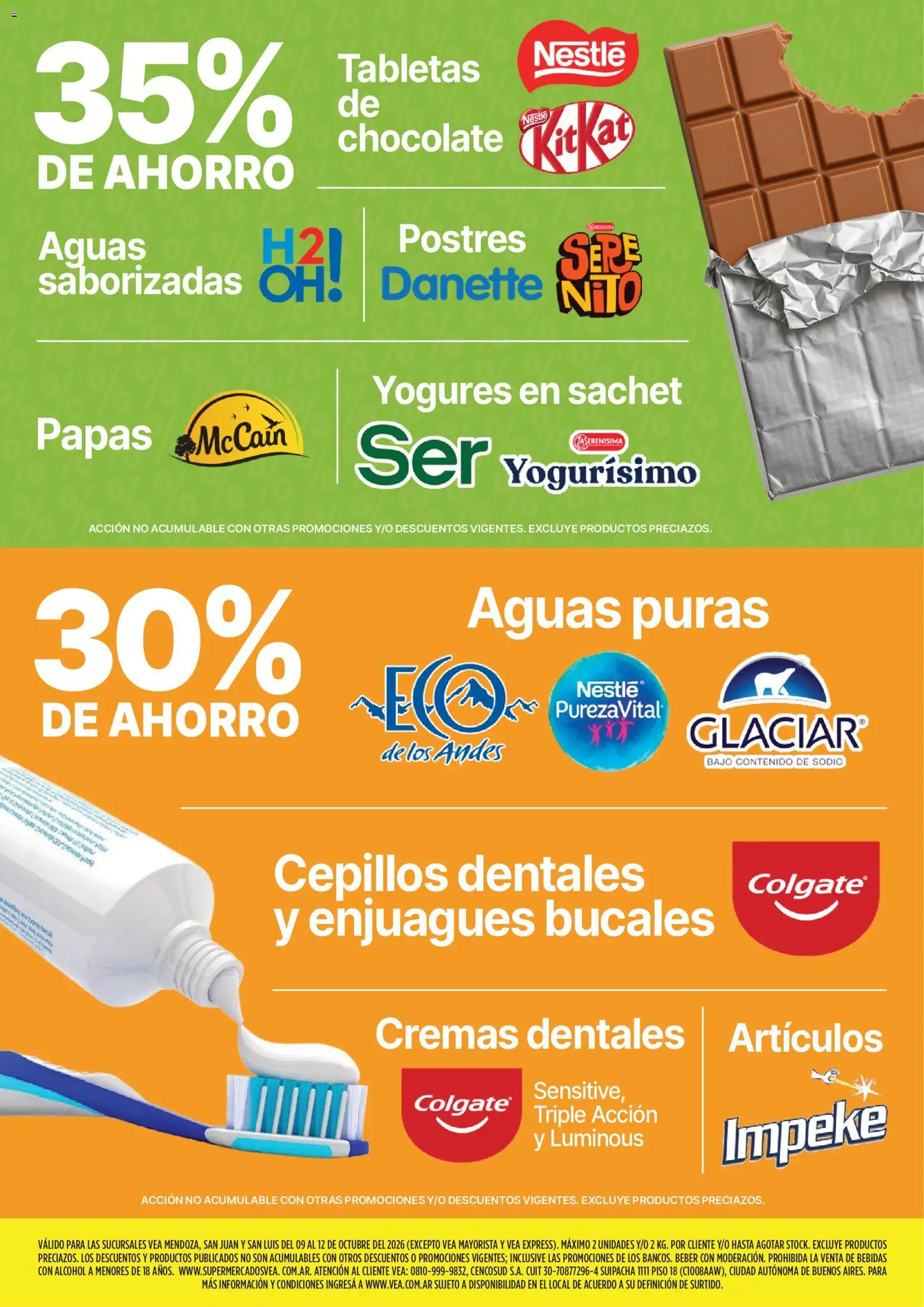 Vista previa del folleto de la tienda Vea válido desde el 09/10/2026 