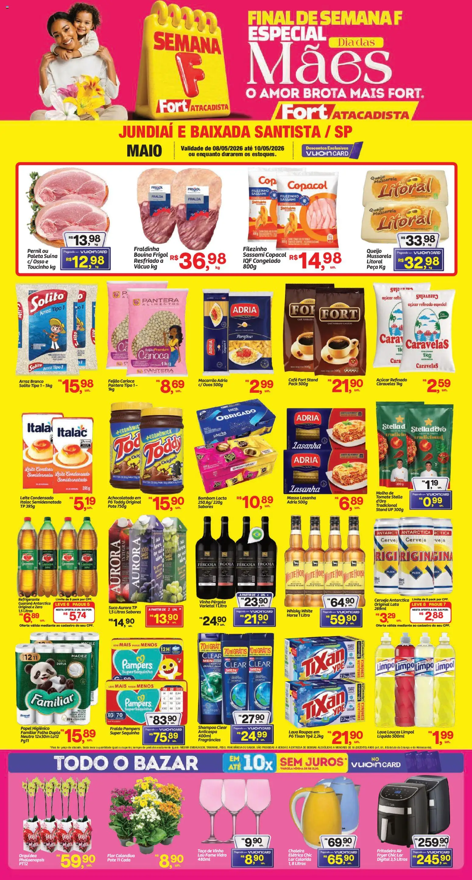 Pré-Visualização do folheto "Fort Atacadista - Ofertas da semana" da loja Fort Atacadista válido a partir de 08/05/2026
