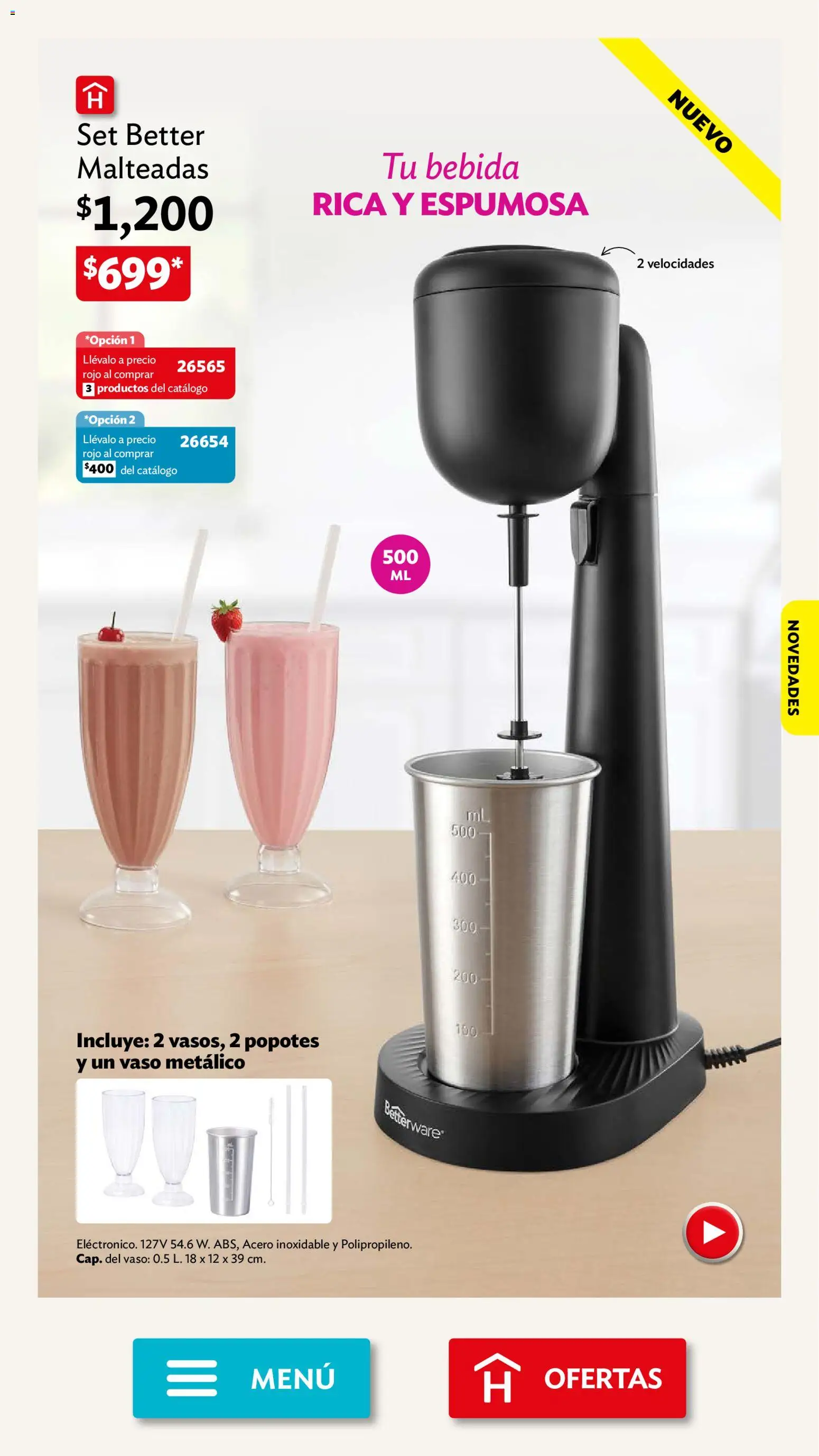 Vista previa las ofertas de la tienda Betterware - Betterware campaña 9 2026 desde el 31/08/2026 