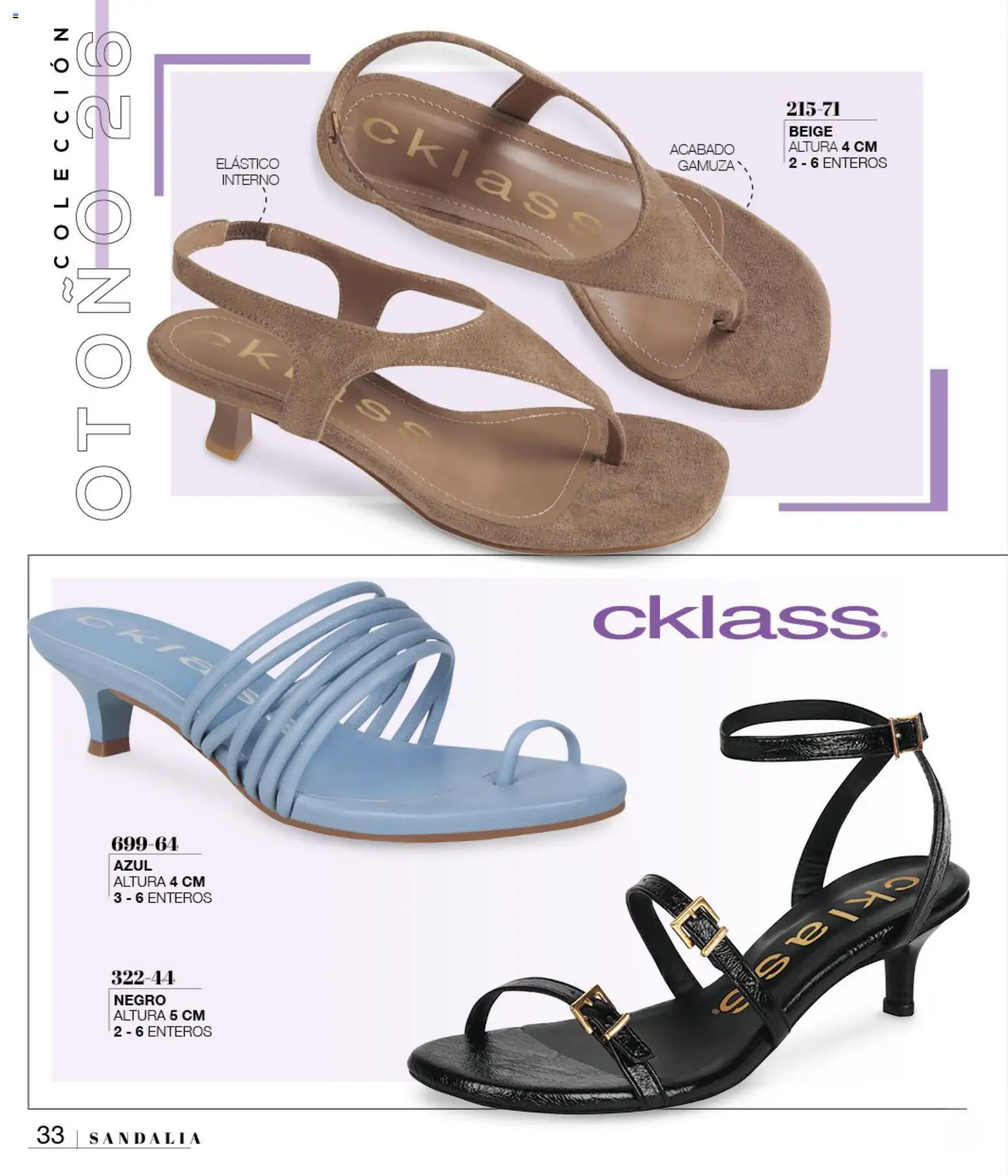 Vista previa las ofertas de la tienda Cklass - Cklass catálogo Sandalias desde el 08/07/2026 