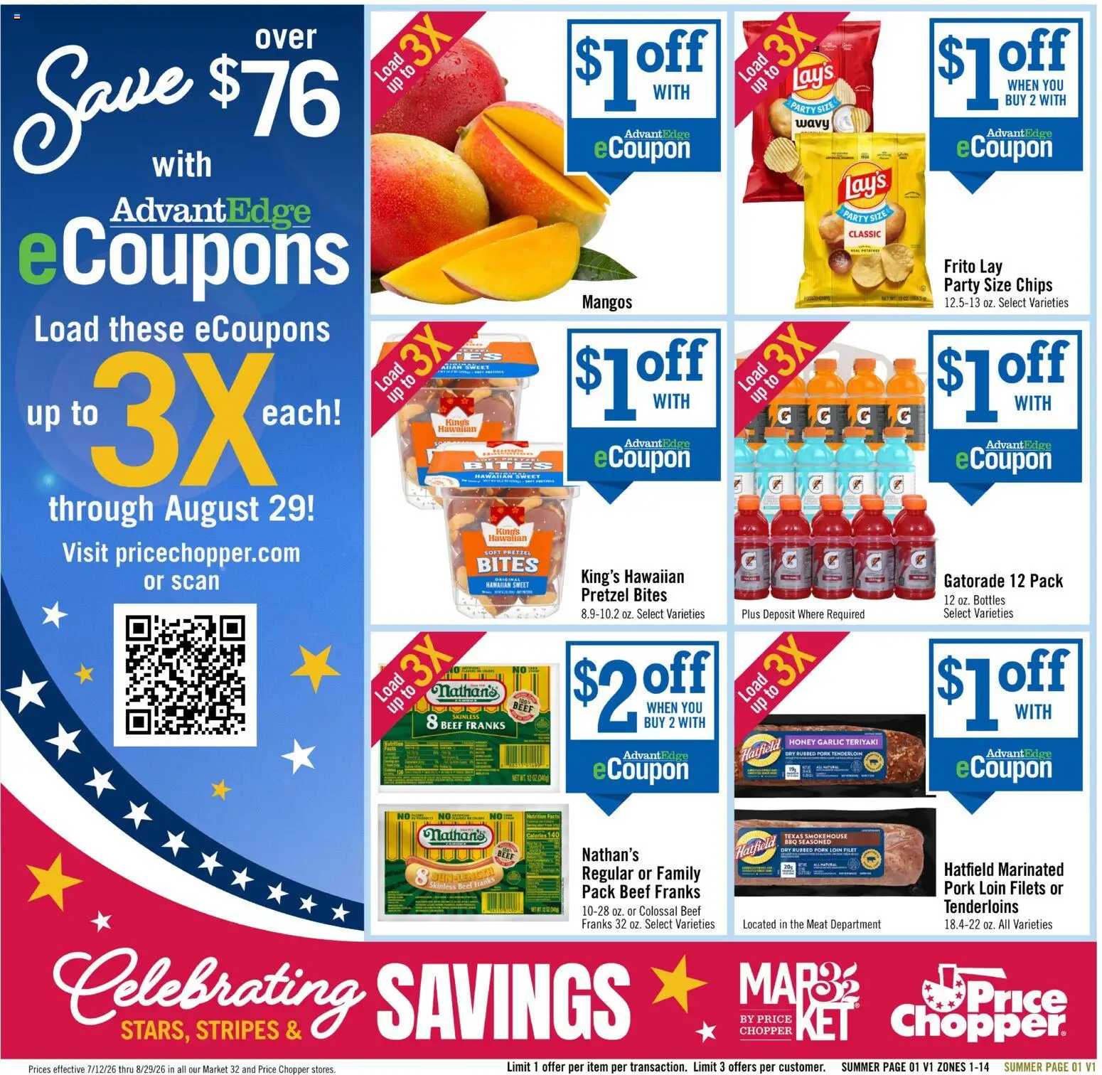 Ad Preview of Price Chopper Price Chopper Celebrate Summer from 07/12/2026
