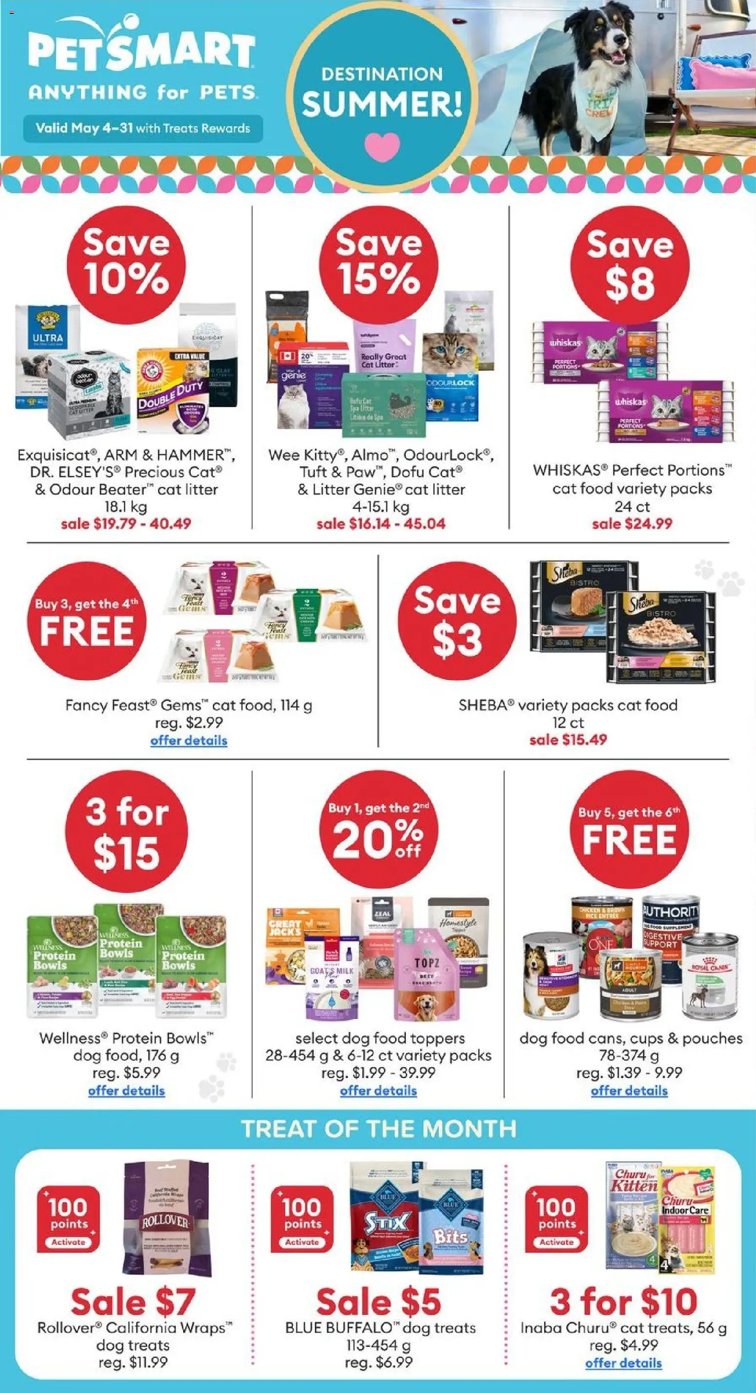 Preview of leaflet Petsmart weekly flyer / circulaire from shop Petsmart is valid from May 04, 2026