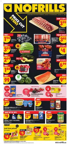 Preview of leaflet No Frills weekly flyer / circulaire from shop No Frills is valid from Aug 06, 2026