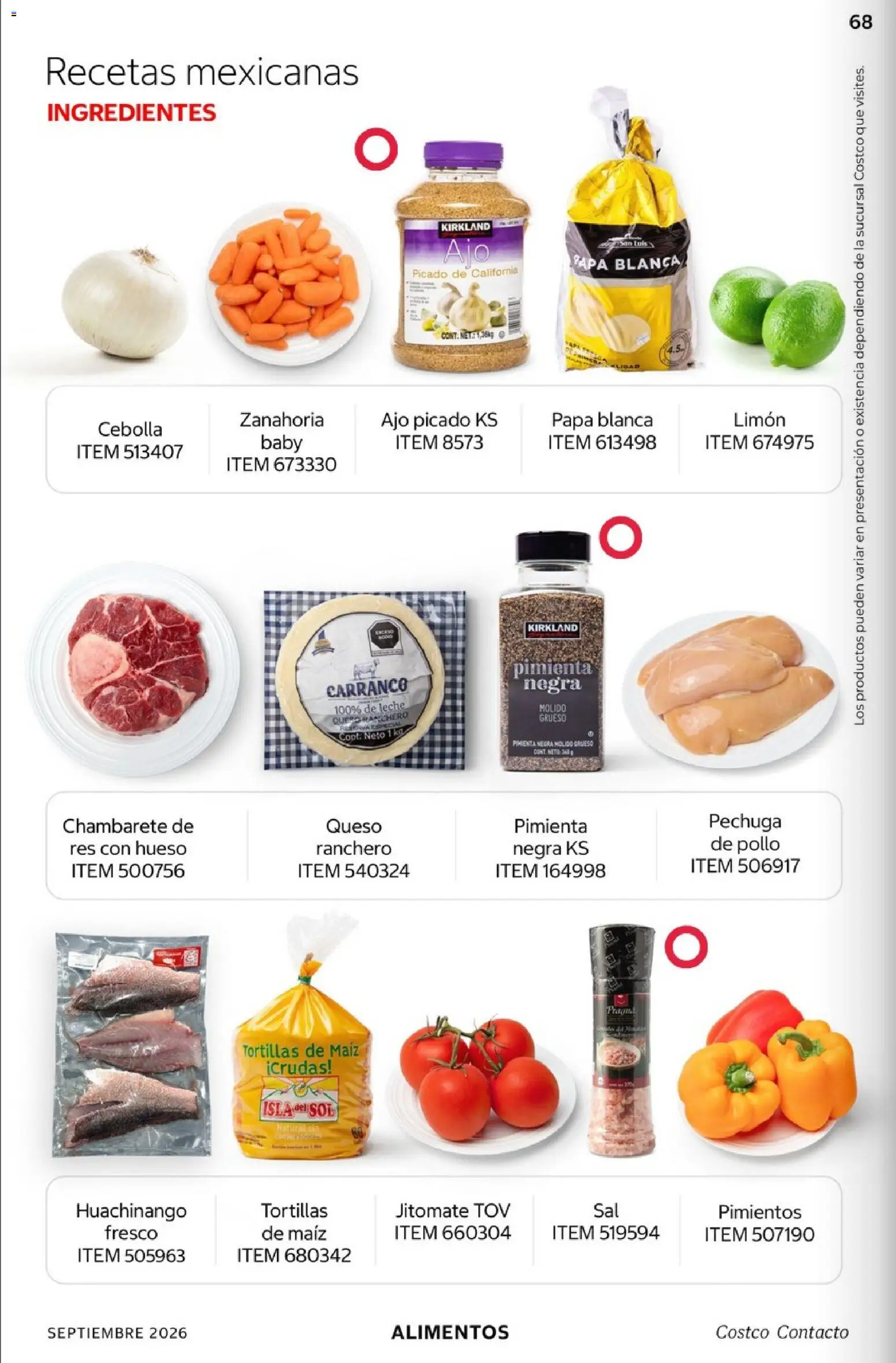 Vista previa las ofertas de la tienda Costco - Costco catálogo Septiembre desde el 01/09/2026 