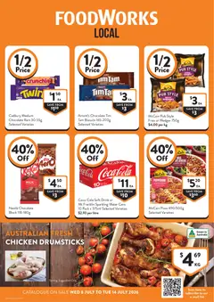 Preview of catalogue Foodworks catalogue VIC from shop Foodworks valid 08/07/2026