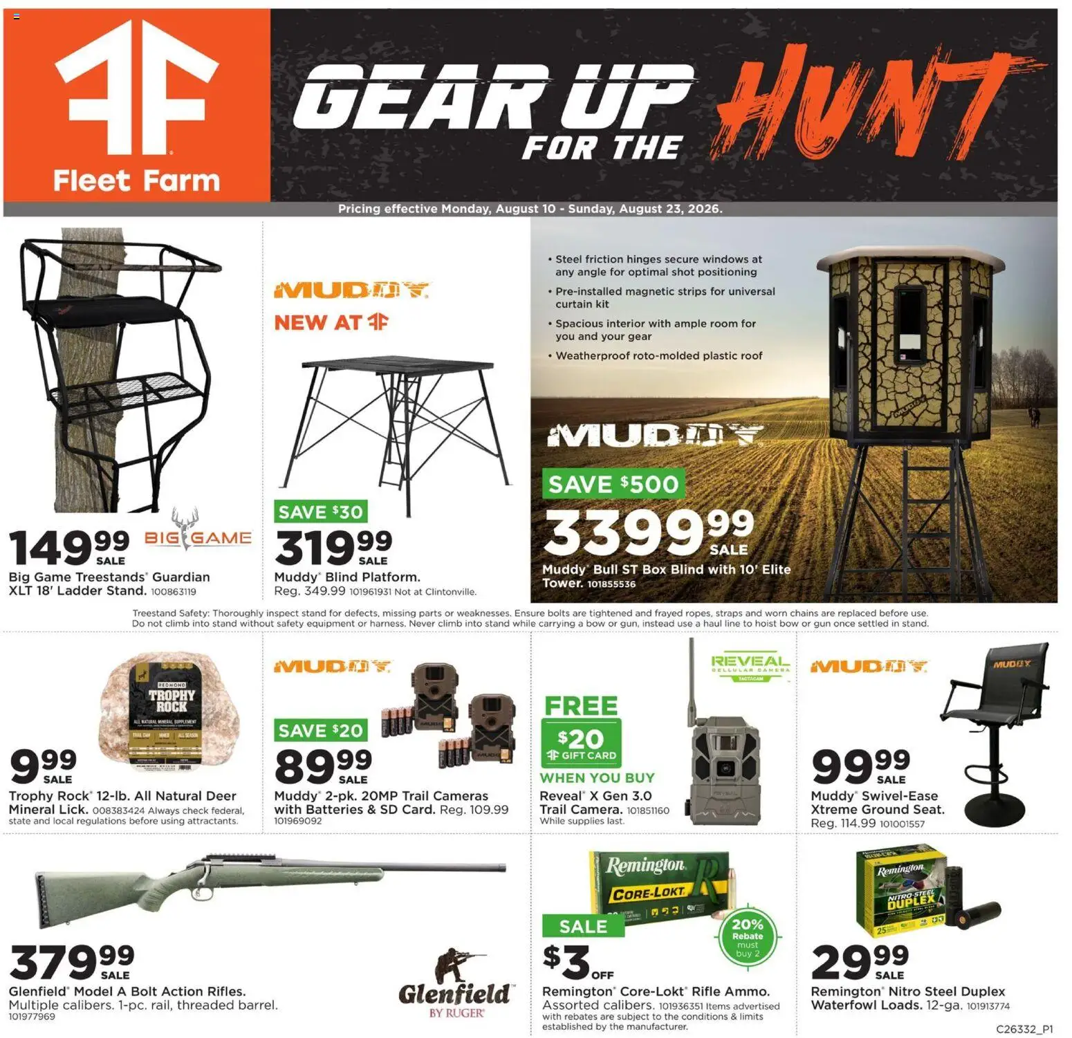 Ad Preview of Mills Fleet Farm Mills Fleet Farm Ad from 08/10/2026