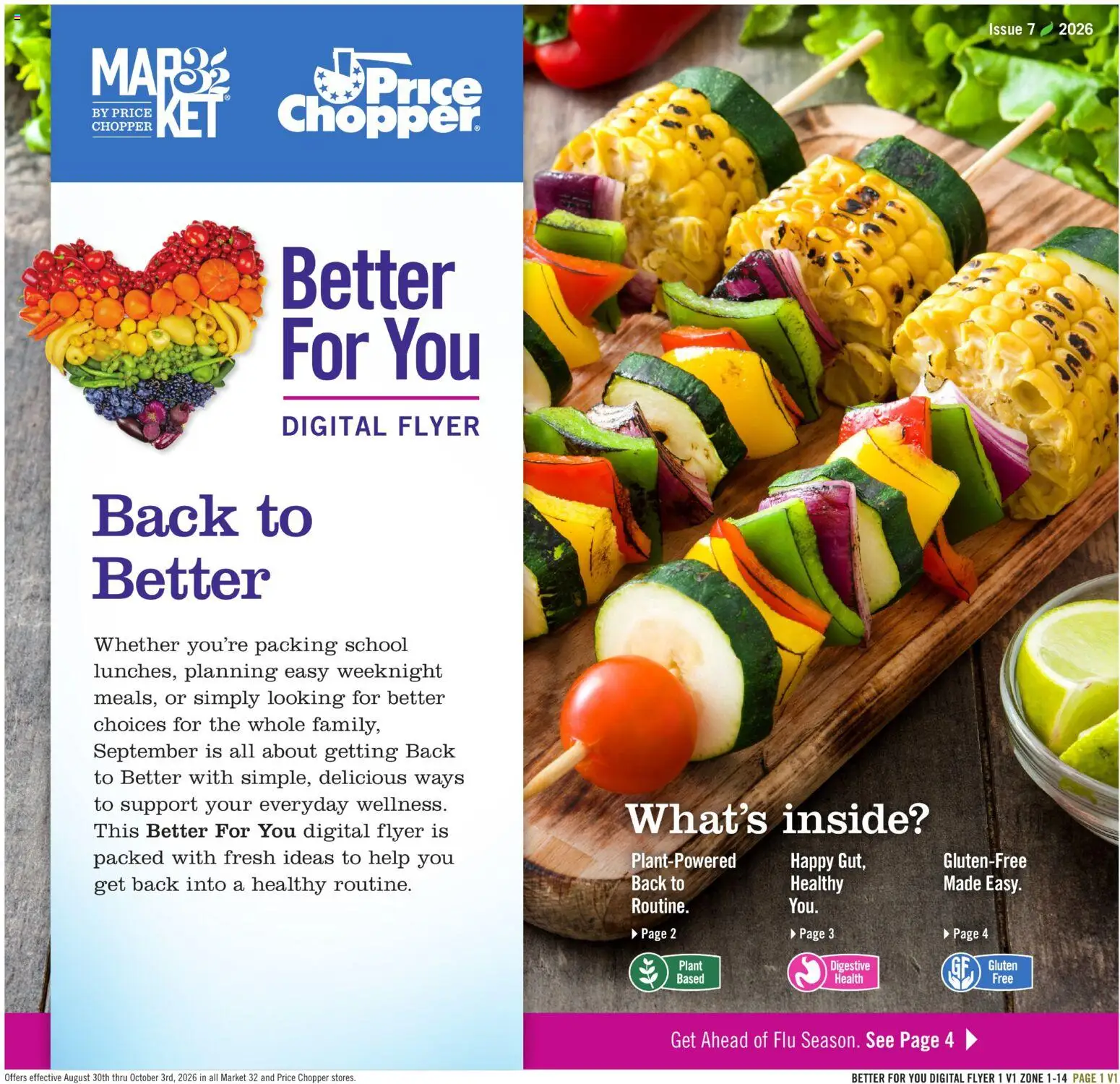 Ad Preview of Price Chopper Price Chopper Better For You from 09/13/2026