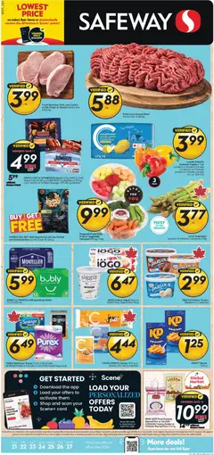 Preview of leaflet Safeway weekly flyer / circulaire from shop Safeway is valid from May 21, 2026