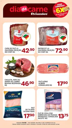 Pré-Visualização do folheto "Supermercado Guanabara - Ofertas da semana" da loja Supermercado Guanabara válido a partir de 04/06/2026