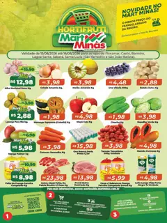 Pré-Visualização do folheto "Mart Minas ofertas Hortifruti" da loja Mart Minas válido a partir de 13/08/2026