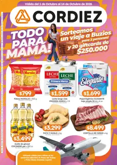 Vista previa del folleto de la tienda Cordiez válido desde el 01/10/2026 