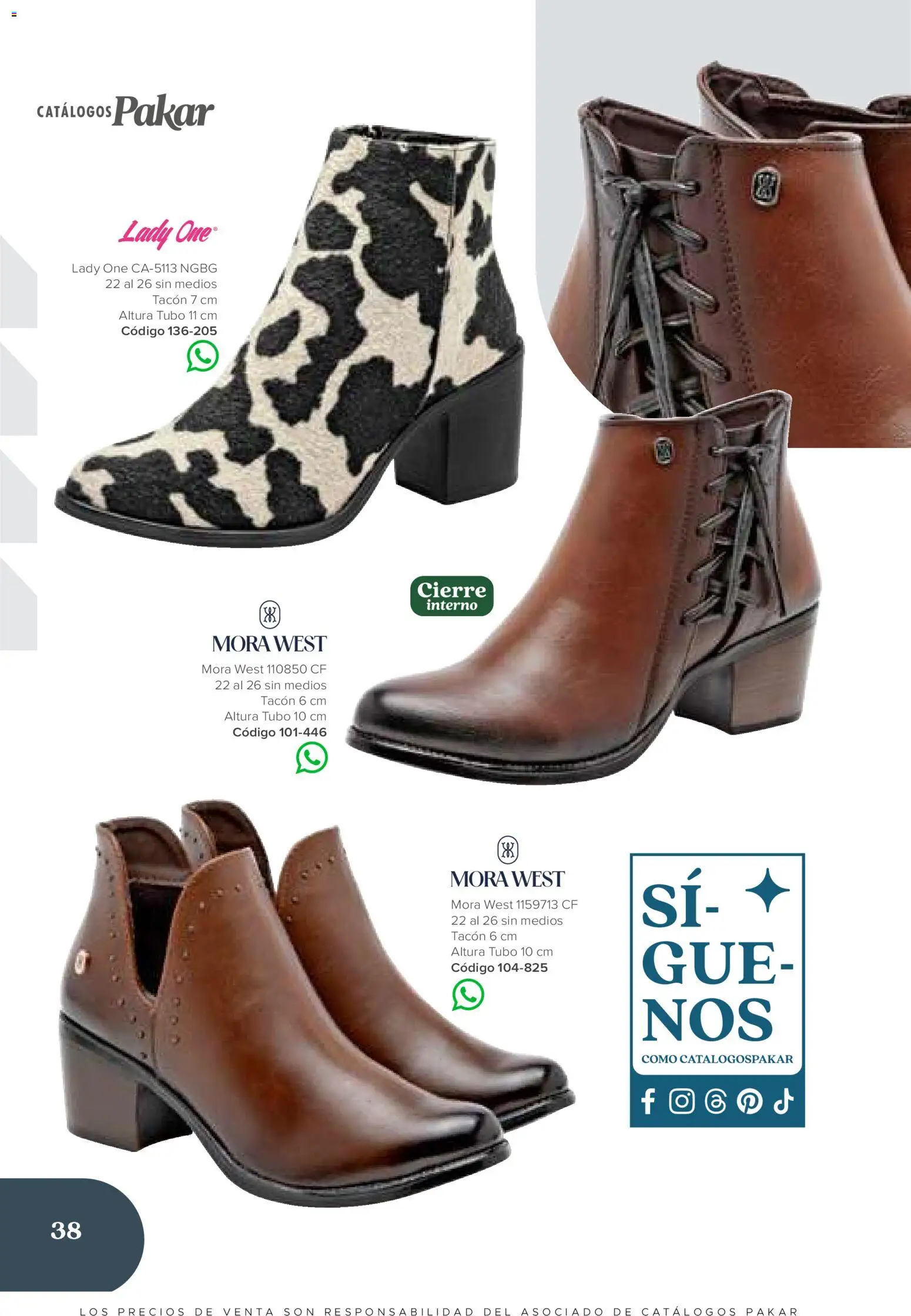 Vista previa las ofertas de la tienda SC Pakar - SC Pakar catálogo Bota desde el 31/07/2026 