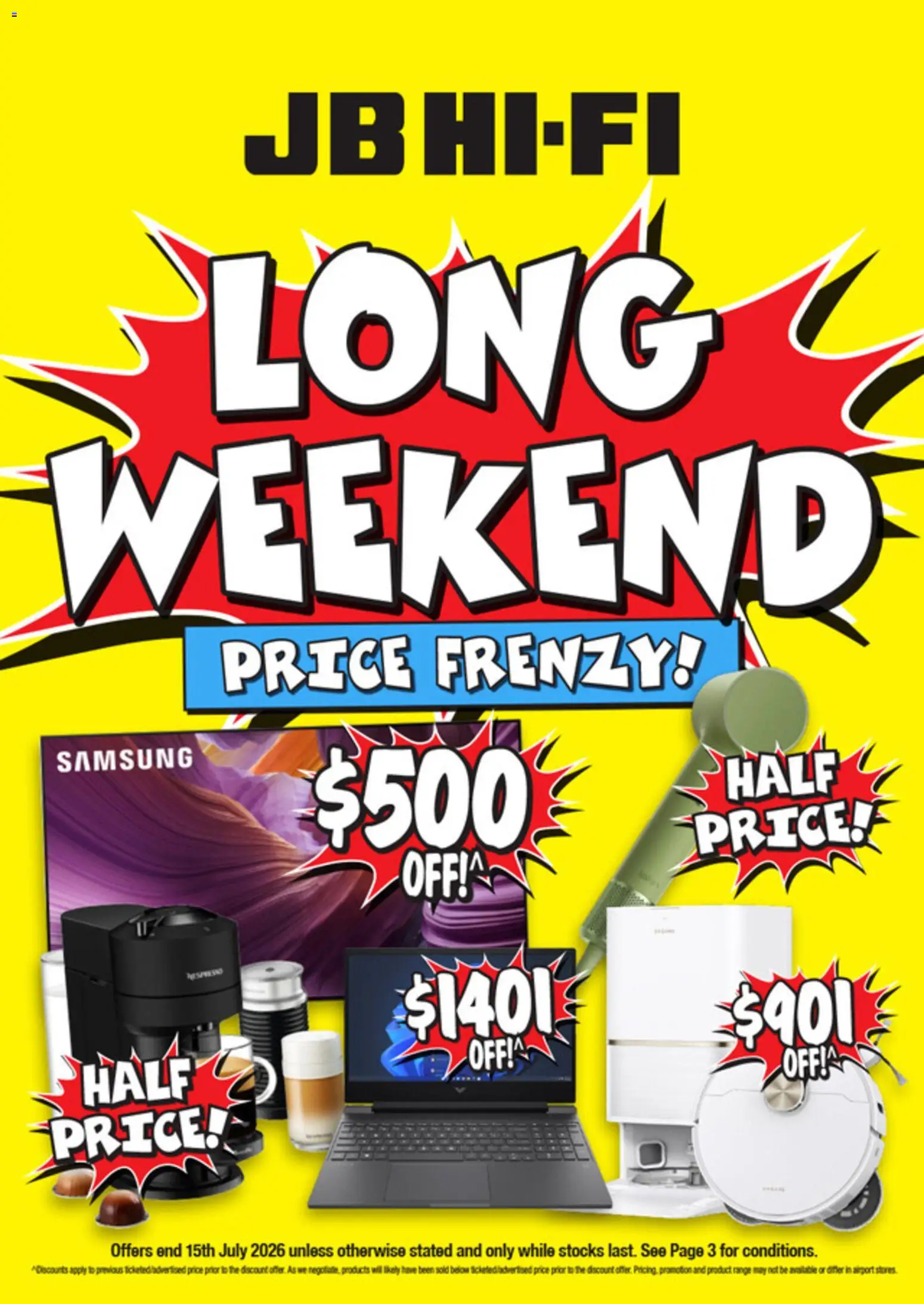 Preview of catalogue JB Hi-Fi catalogue from shop JB Hi-Fi valid 8 Jul 2026
