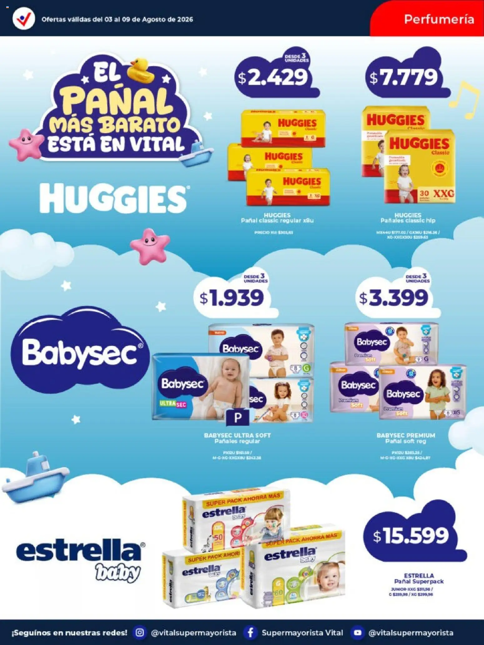 Vista previa del folleto de la tienda Vital válido desde el 03/08/2026 