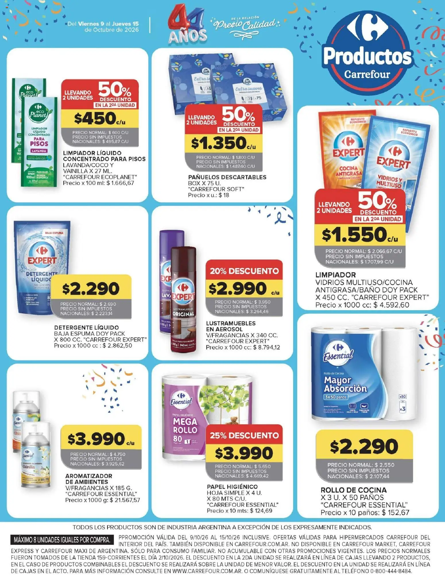 Vista previa del folleto de la tienda Carrefour válido desde el 09/10/2026 