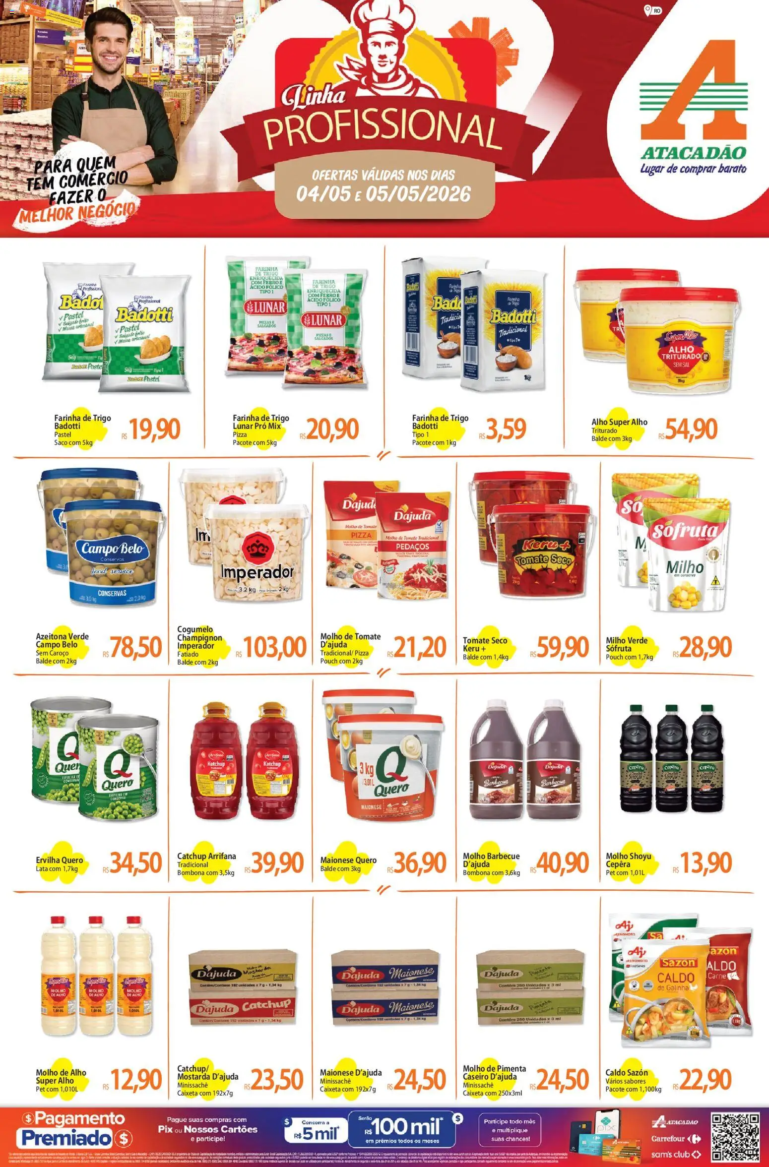 Pré-Visualização do folheto "Atacadão ofertas - RO" da loja Atacadão válido a partir de 04/05/2026