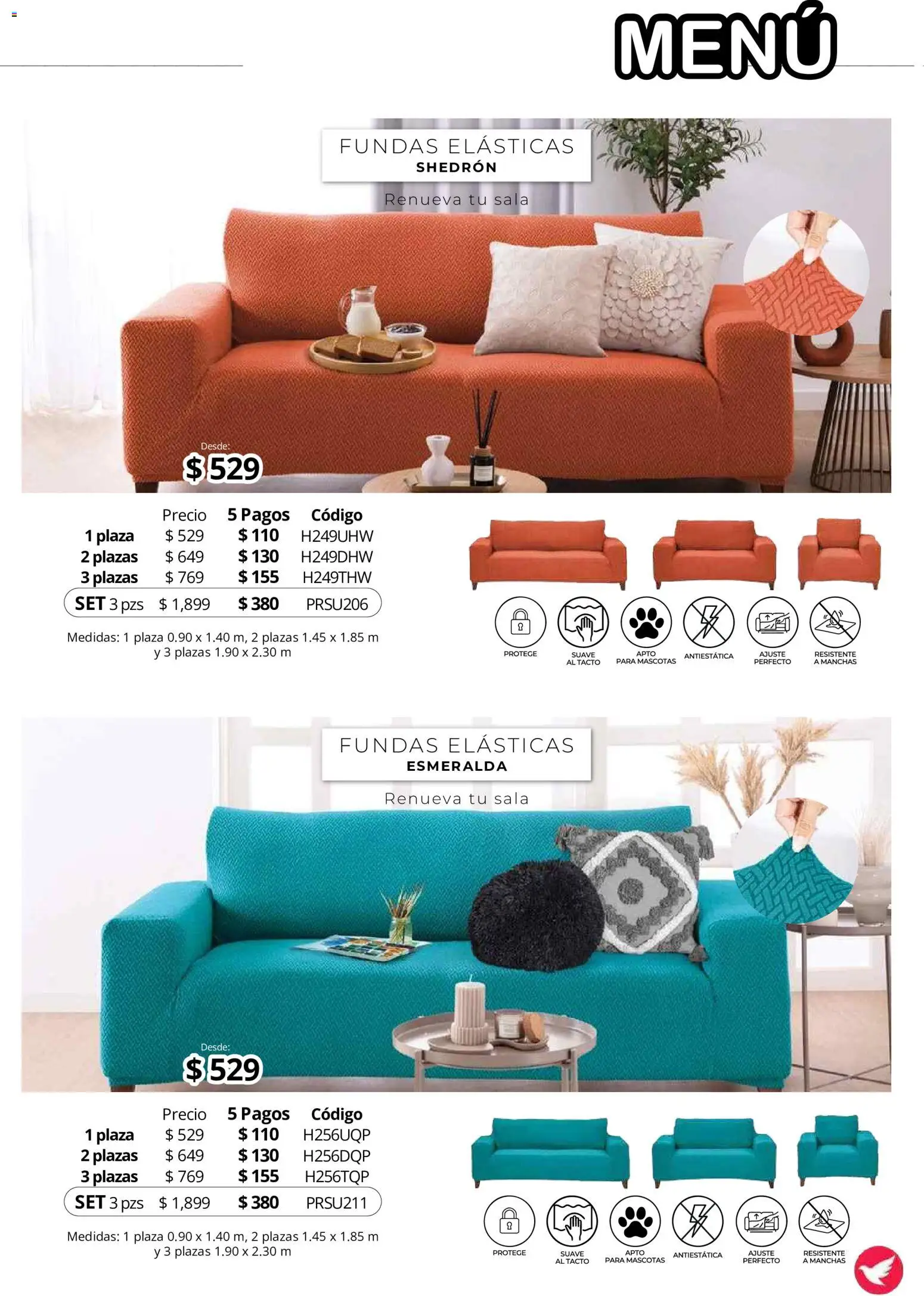 Vista previa las ofertas de la tienda Colchas Concord - Colchas Concord catálogo desde el 01/08/2026 - Sala, Vino