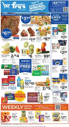 Ad Preview of Fry's Food Fry's Food Weekly Ad from 08/05/2026