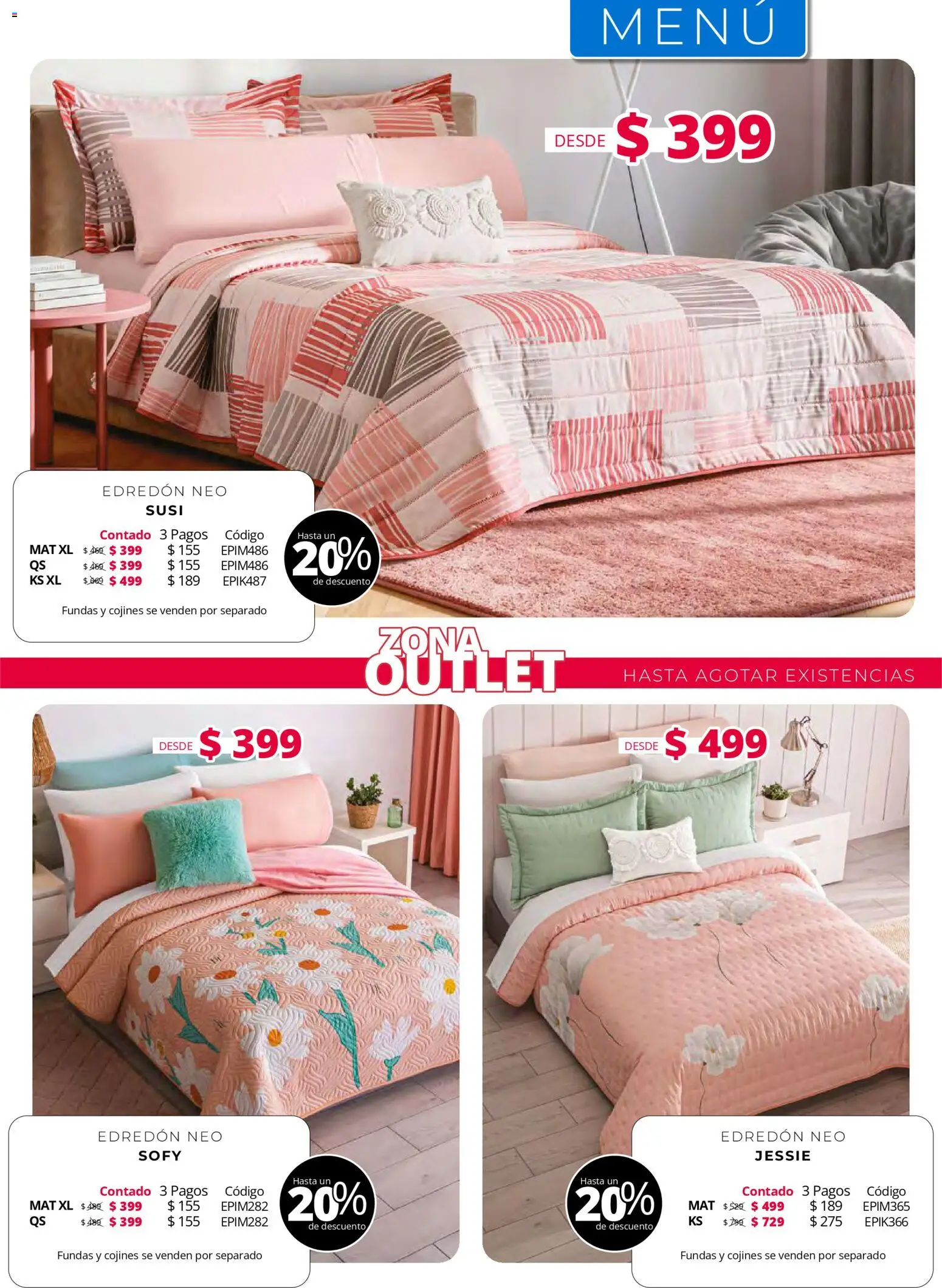 Vista previa las ofertas de la tienda Colchas Concord - Colchas Concord catálogo desde el 01/05/2026 
