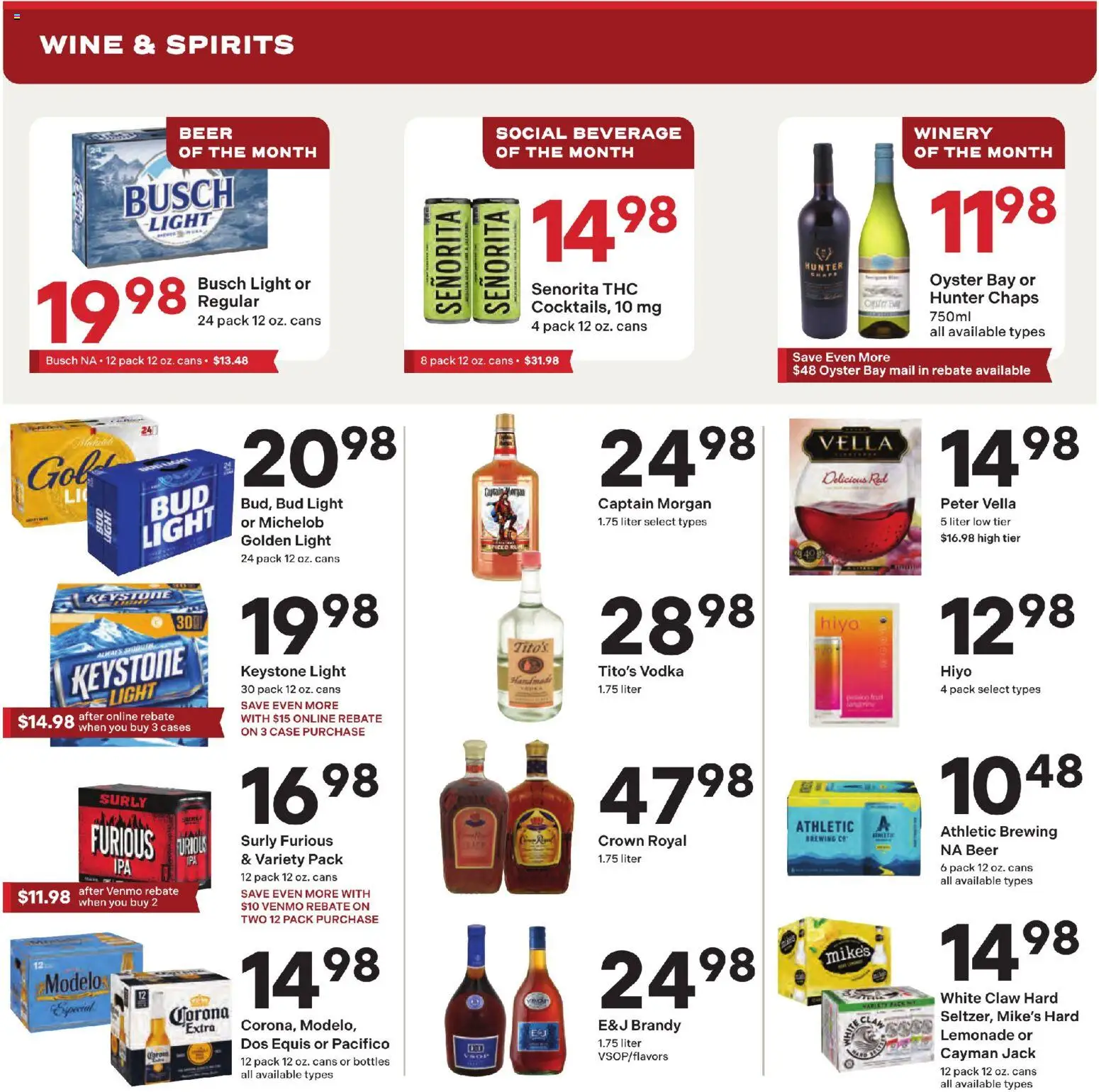 Ad Preview of Coborn's Coborn's Liquor Ad from 05/20/2026