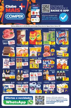 Pré-Visualização do folheto "Comper - Ofertas da semana" da loja Comper válido a partir de 24/08/2026