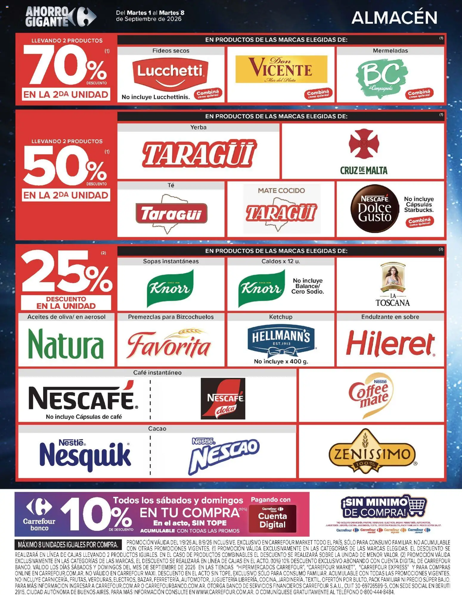 Vista previa del folleto de la tienda Carrefour válido desde el 01/09/2026 