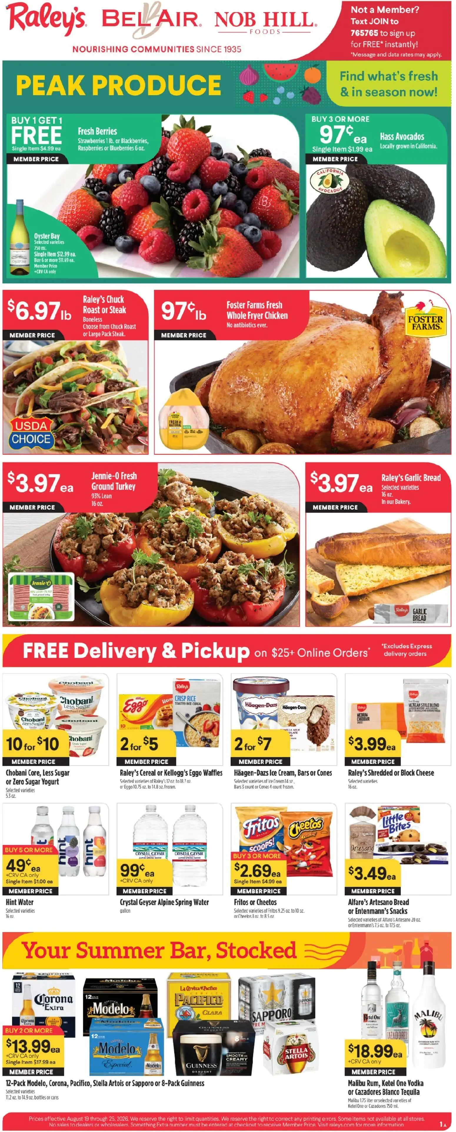 Raley's Weekly Ad from 08/19/2026 >> Flyer