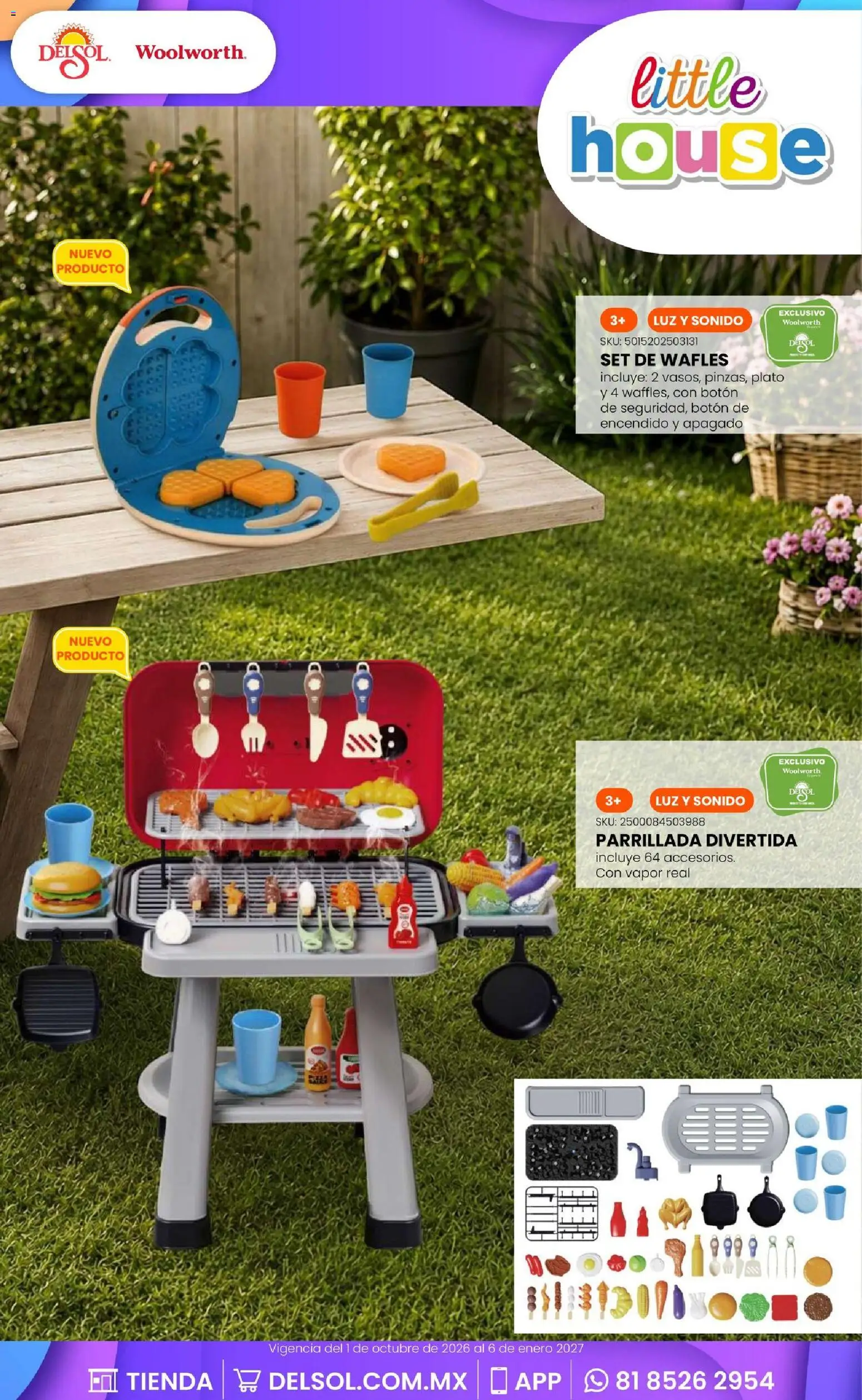 Vista previa las ofertas de la tienda Del Sol y Woolworth - Del Sol y Woolworth catálogo El Castillo del Juguete desde el 01/10/2026 
