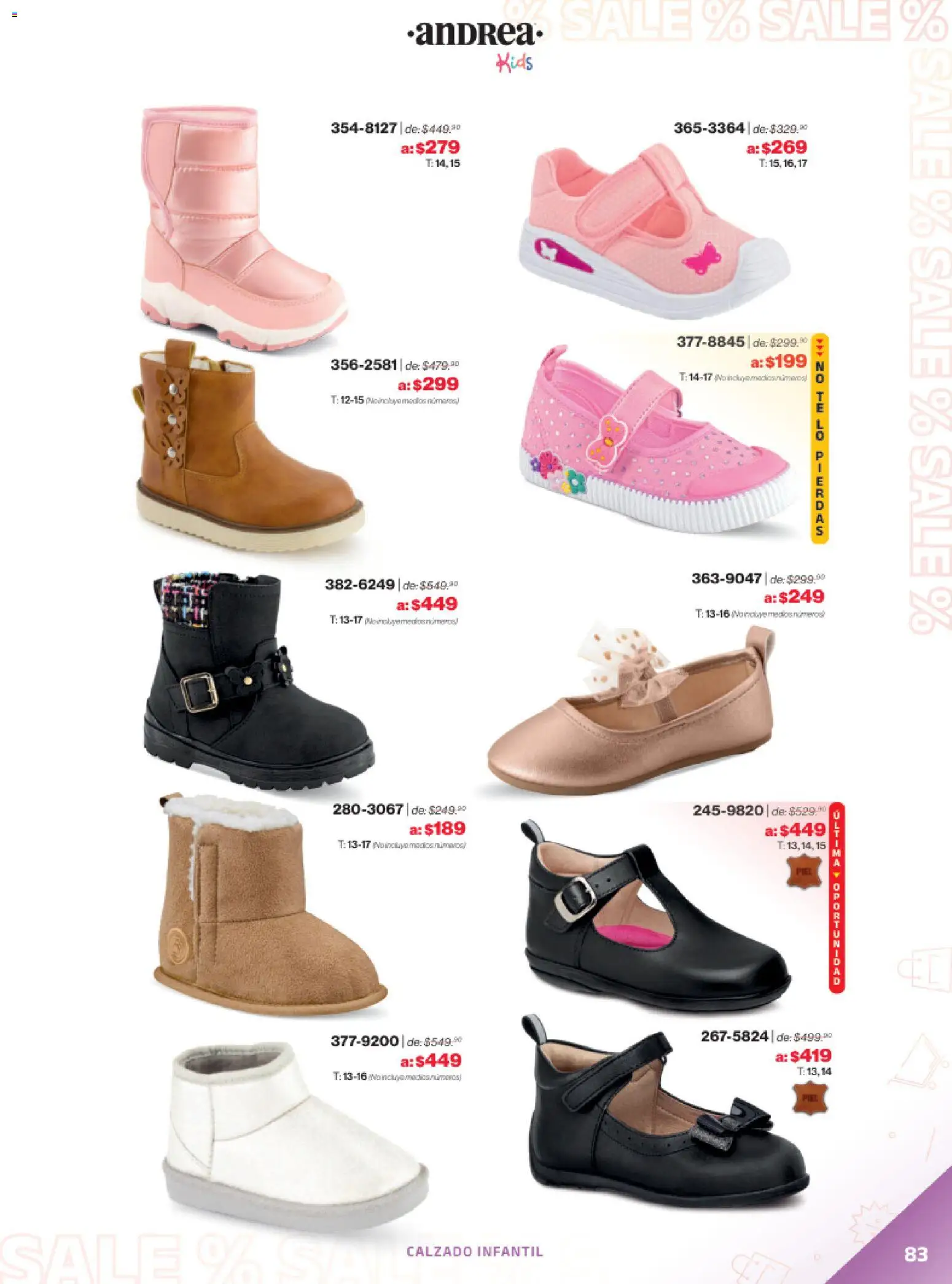 Vista previa las ofertas de la tienda Andrea - Catálogo Outlet desde el 21/12/2025 