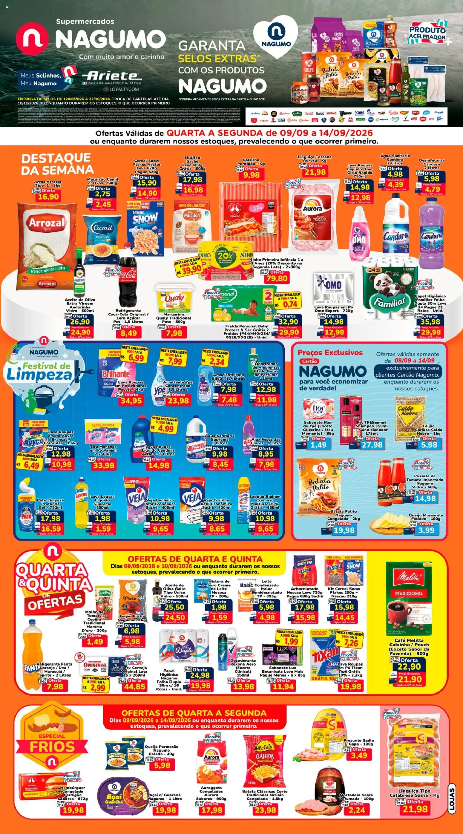 Pré-Visualização do folheto "Nagumo - Ofertas da semana" da loja Nagumo válido a partir de 09/09/2026