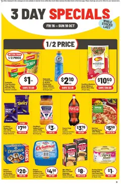 Preview of catalogue IGA 3 Day Specials ACT from shop IGA valid 16/10/2026